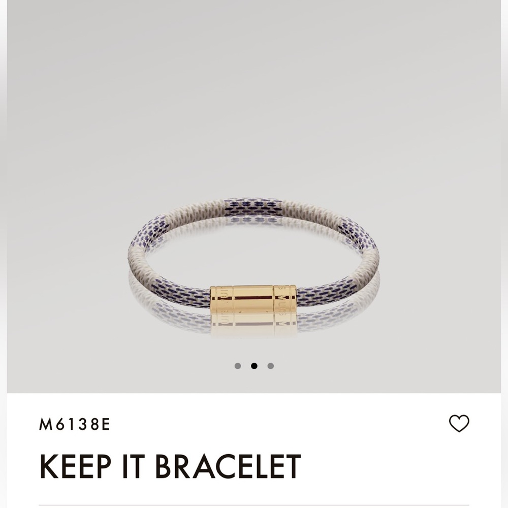 Louis Vuitton Keep It Bracelet